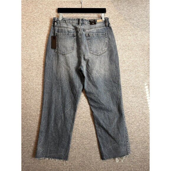 Blank NYC Jeans Women's Size 29 Ribcage Straight Leg Button Fly Denim - Picture 4 of 5